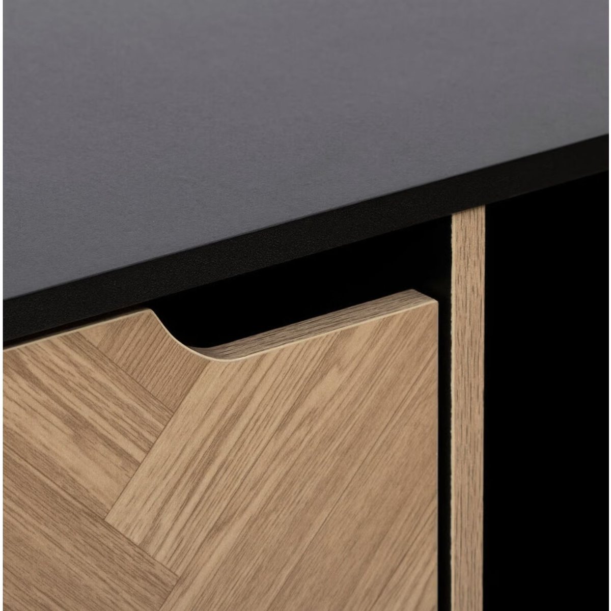 Étagère 9 cases Mix'n Door CHEVRONS beige, ATMOSPHERA