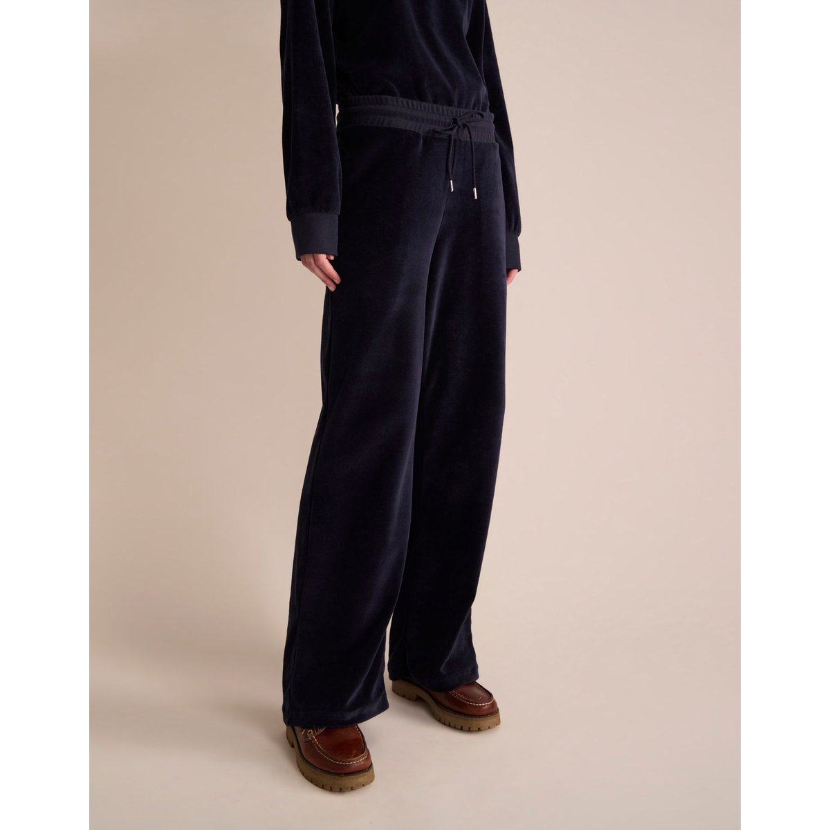 Pantalon Lindsay Ines de la Fressange Paris bleu marine, INES DE LA FRESSANGE PARIS