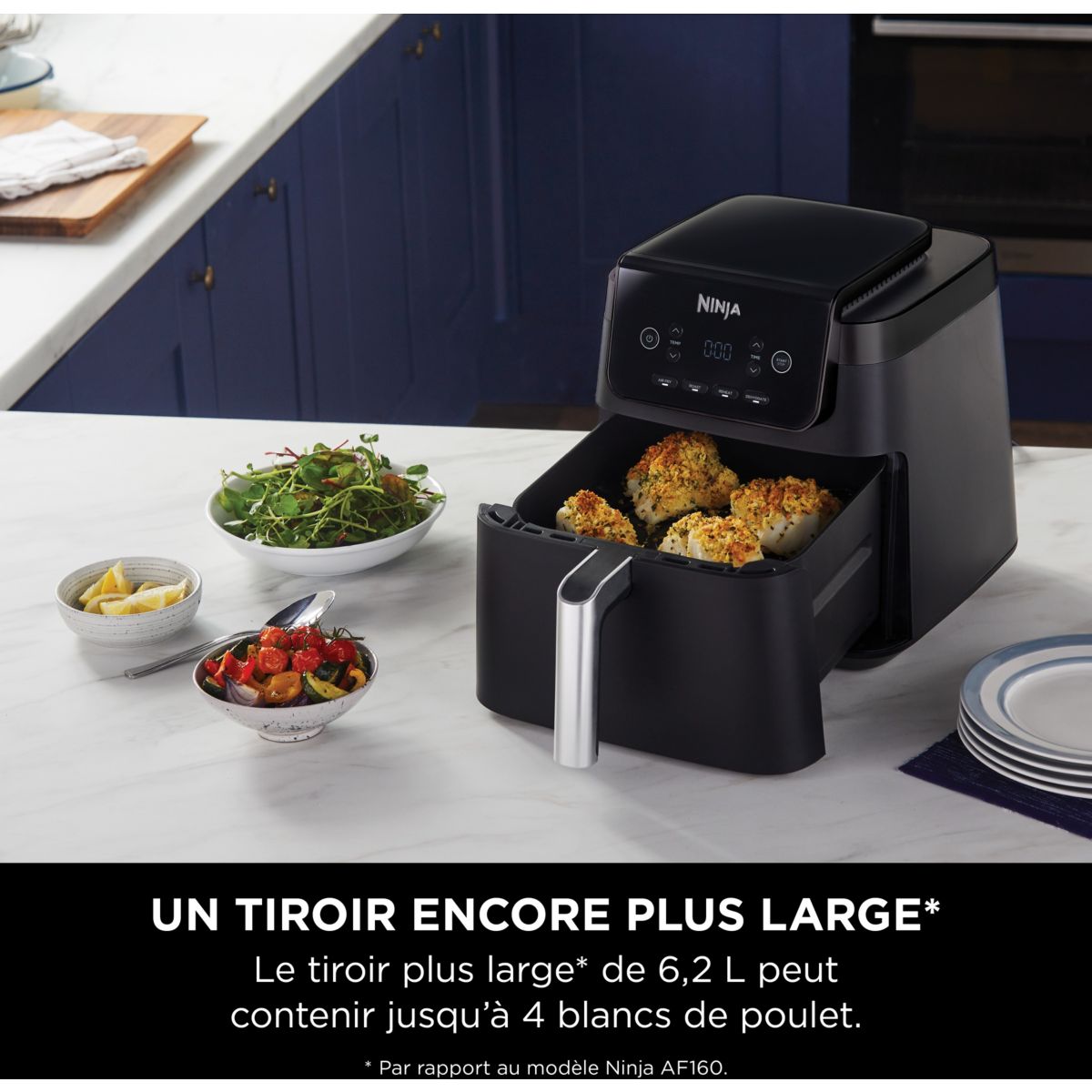 Friteuse sans huile Air Fryer Max AF170EU couleur unique, NINJA