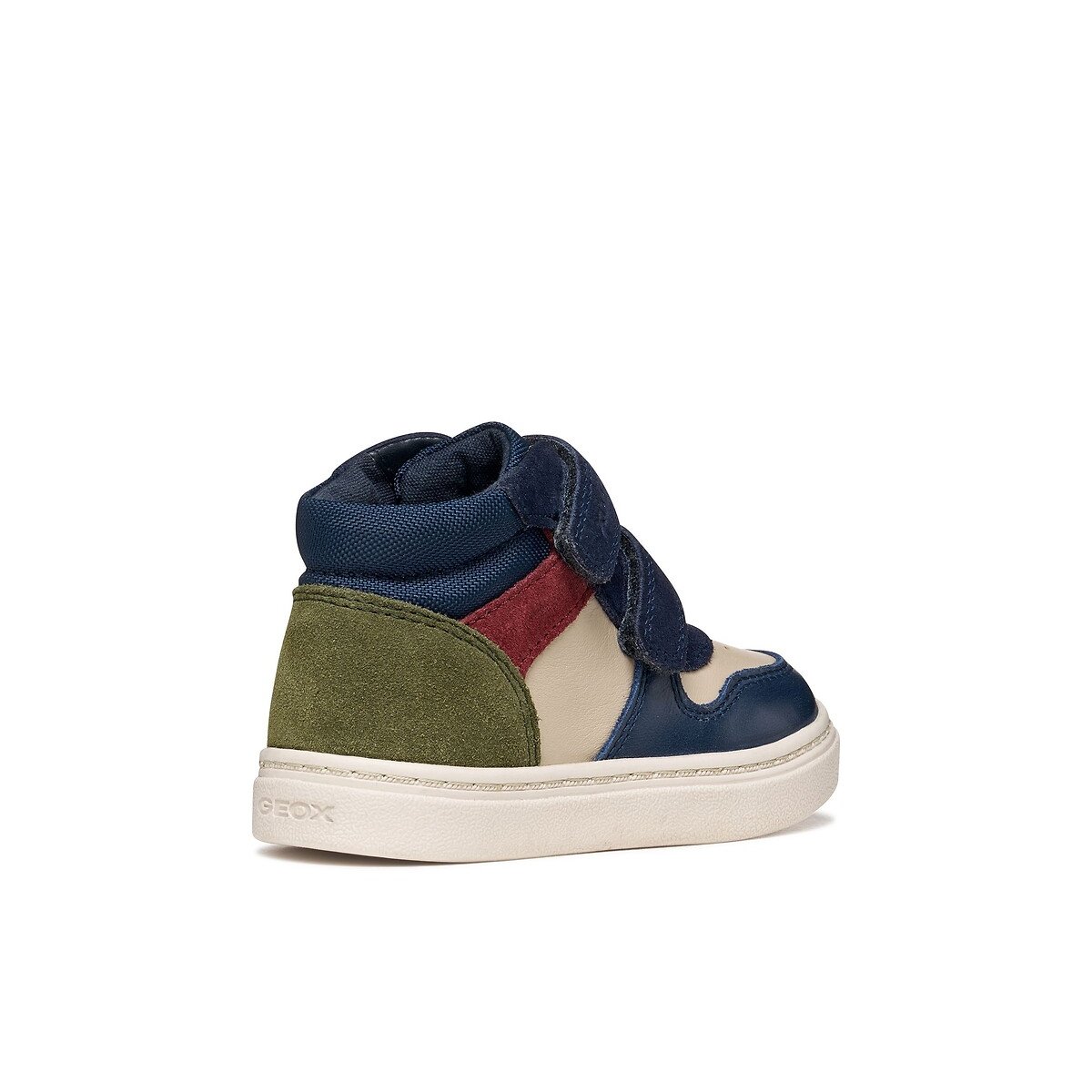 Zapatillas con velcro, NASHIK beige/azul marino, GEOX