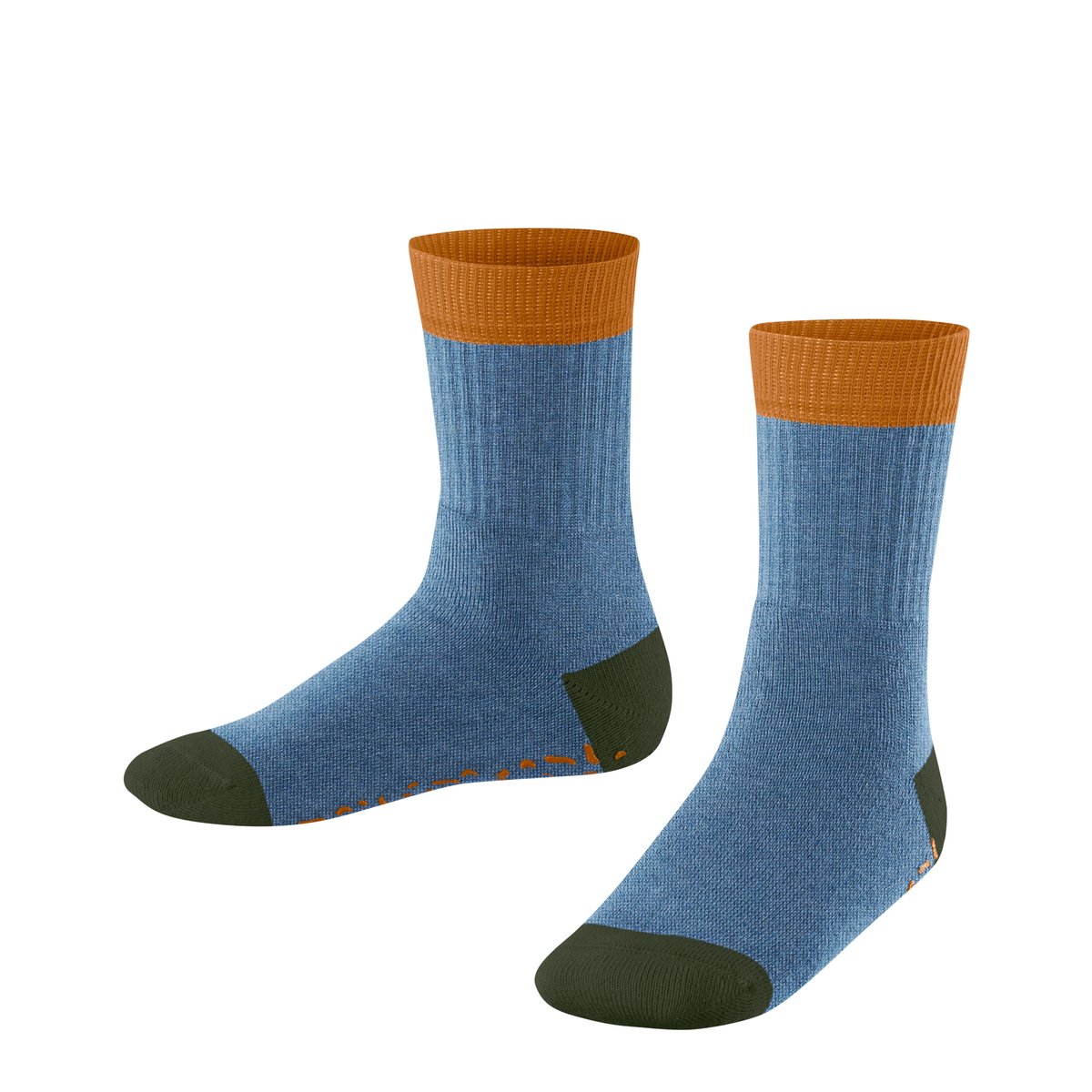 Chaussettes à picots Cozy Memphis Opaque bleu, ESPRIT