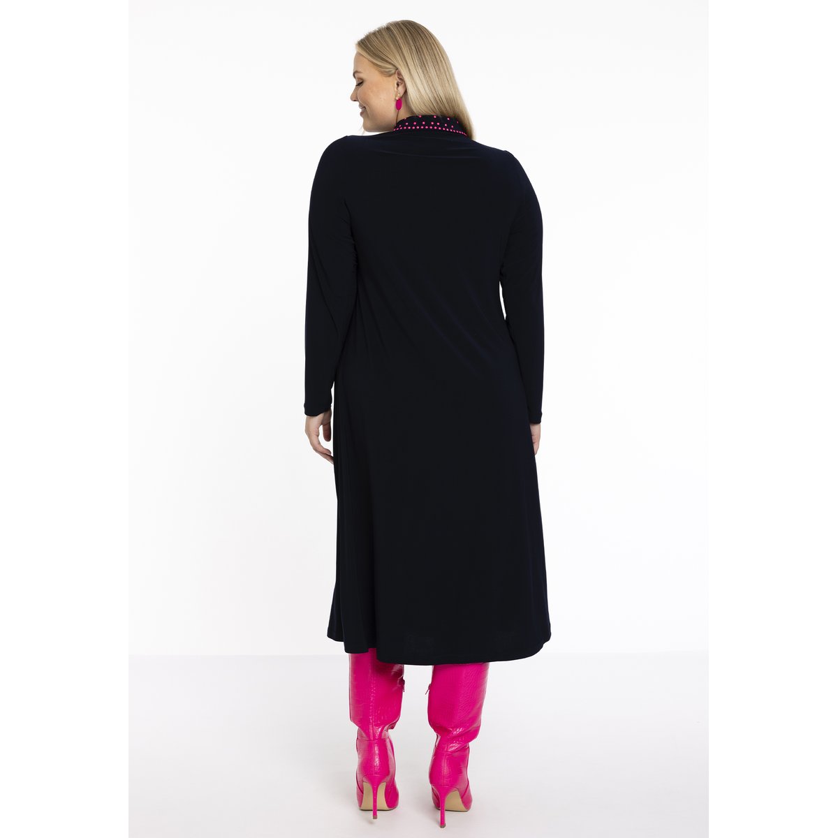 Robe imprimé bleu, YOEK