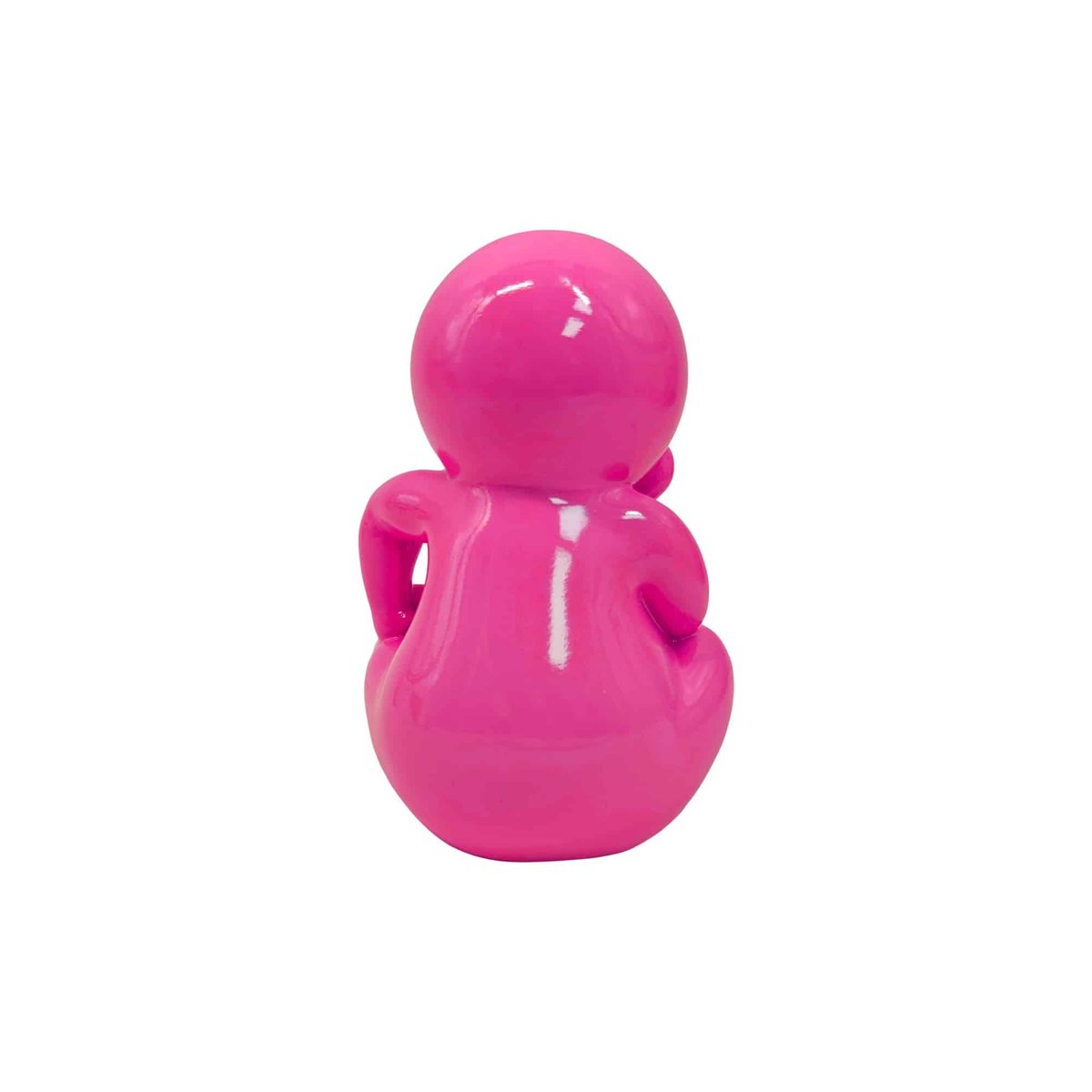Ornement Plastique AMIGO SITTING LARGE rose vif, PRESENT TIME