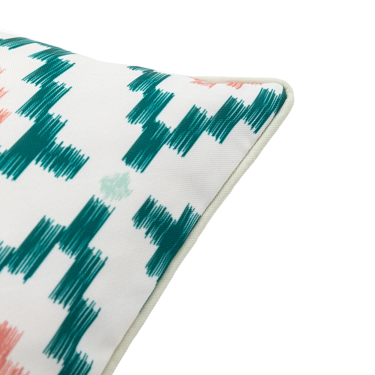 Amaya Geo Printed Filled Cushion apricot, SO'HOME