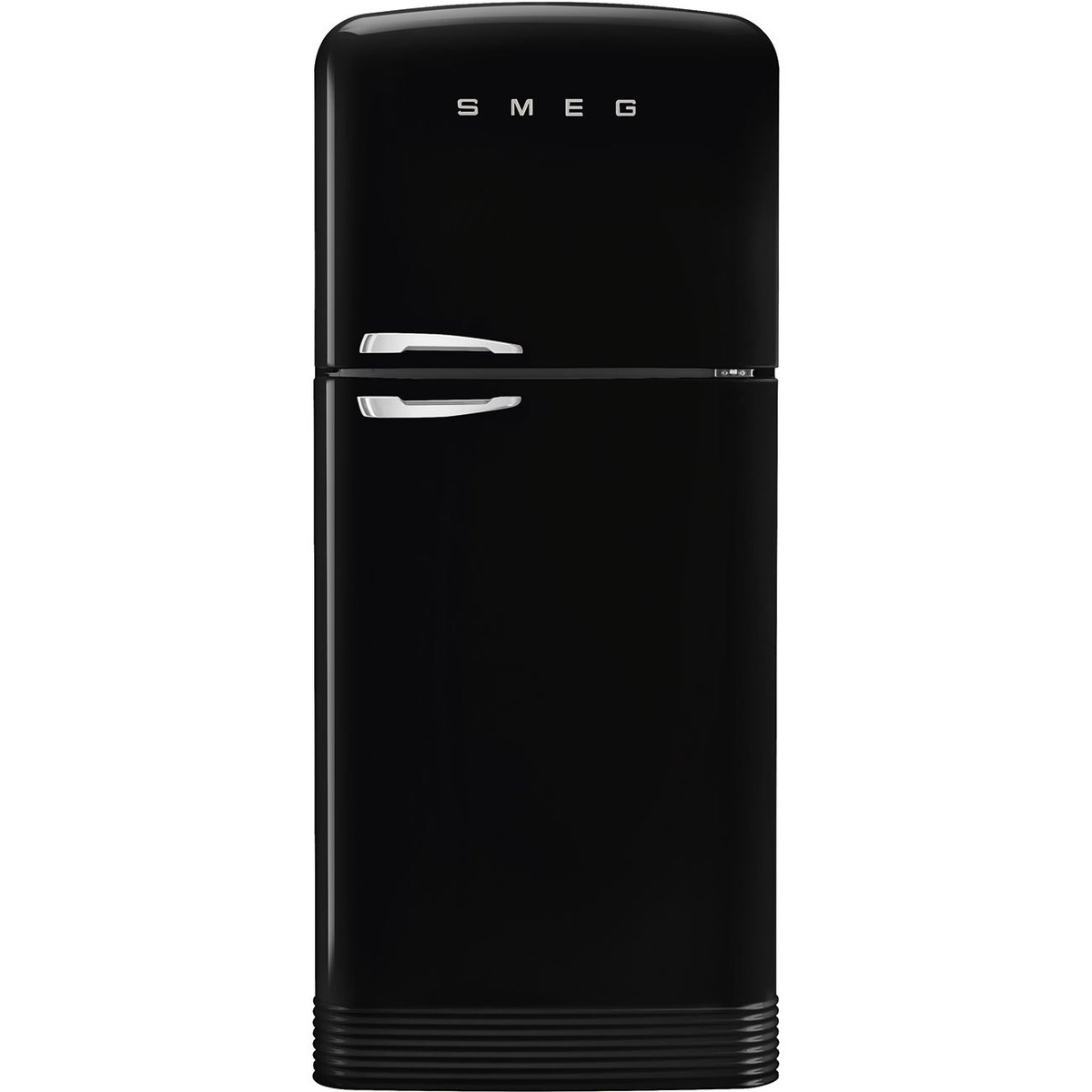 Réfrigérateur 2 portes poignées à gauche FAB50 noir brillant, SMEG
