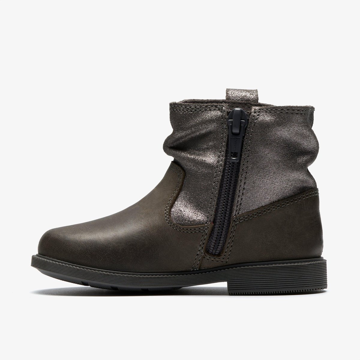 Boots Suède OAKLYN TOP K gris, CLARKS