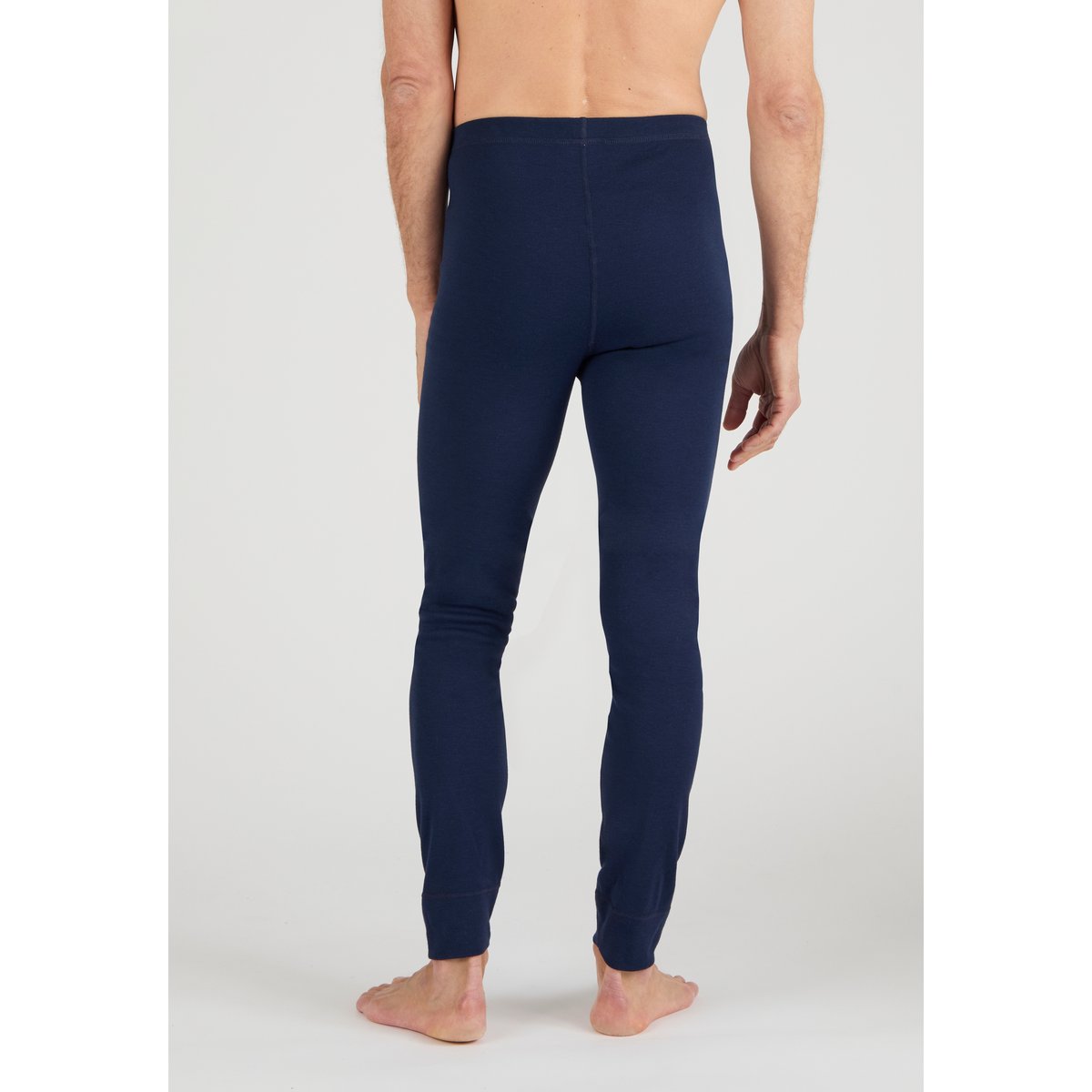 Caleçon ouvert Thermolactyl maille interlock - Standard bleu marine, DAMART