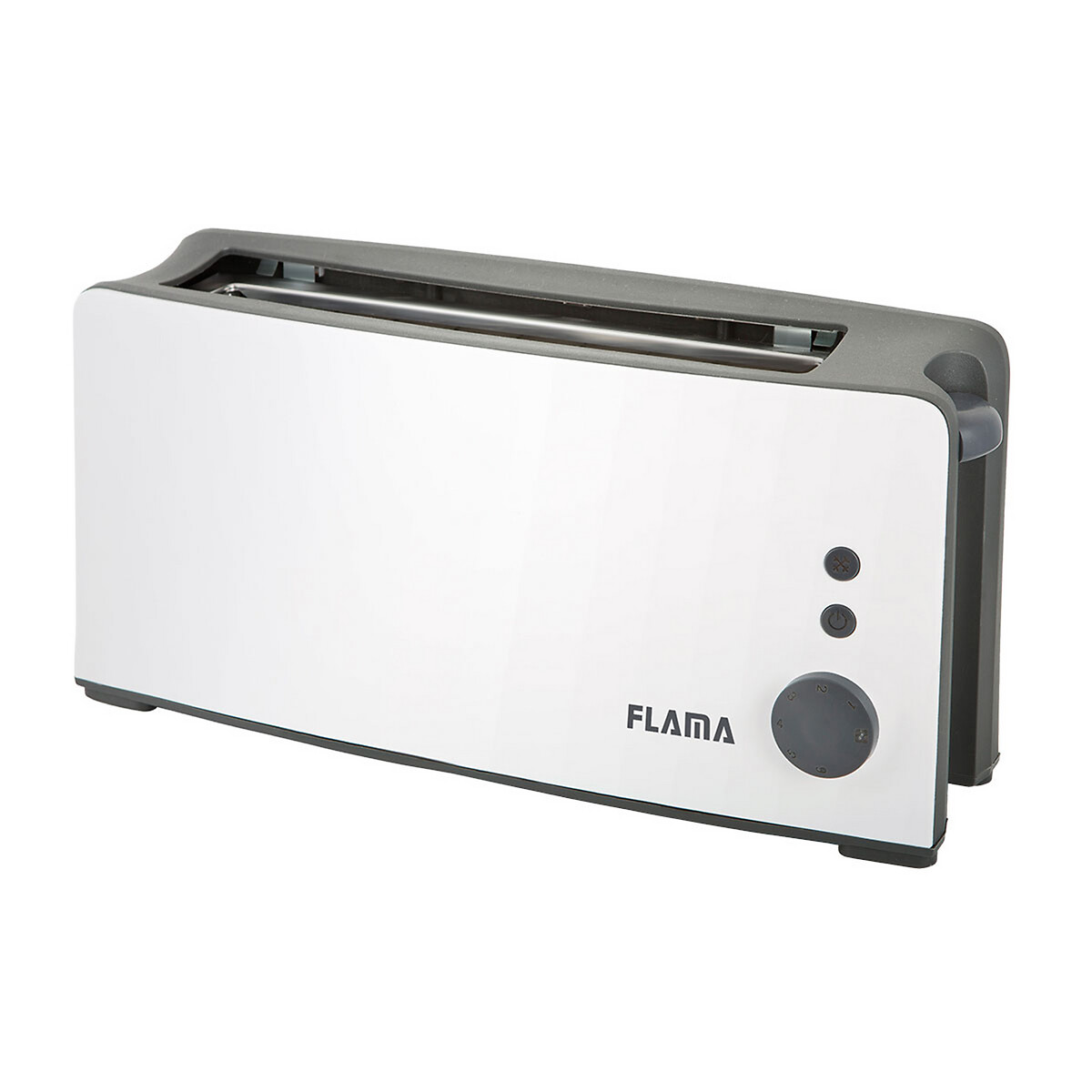 Torradeira branca, 1 fenda, 958FL, da Flama branco, FLAMA