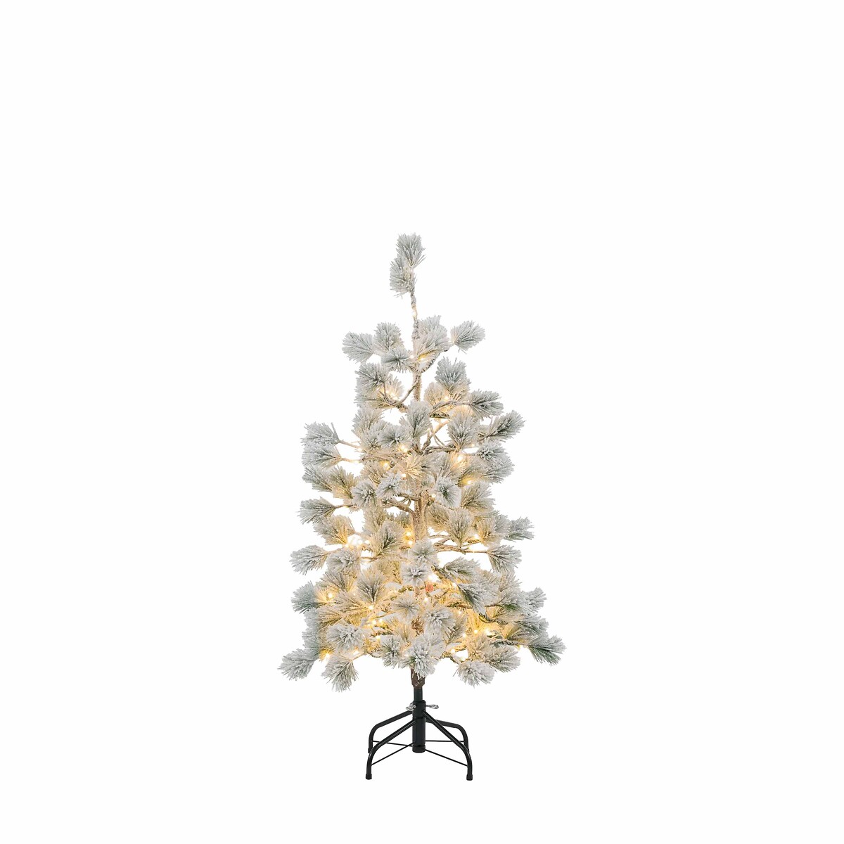 4ft Flocked Pine LED Christmas Tree green, ÉDITÉ