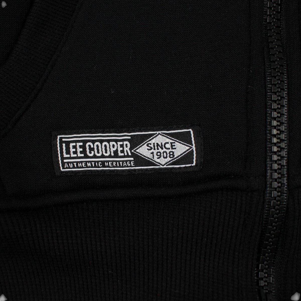 Ensemble sweat à capuche et pantalon de jogging cargo CAMPUS noir, LEE COOPER