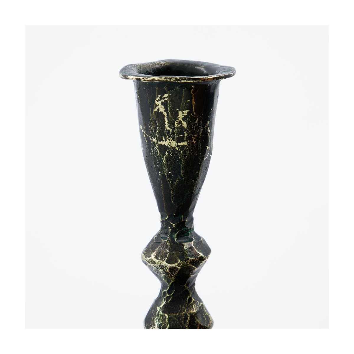 Bougeoir Mero h 16 cm noir, HOUSE DOCTOR
