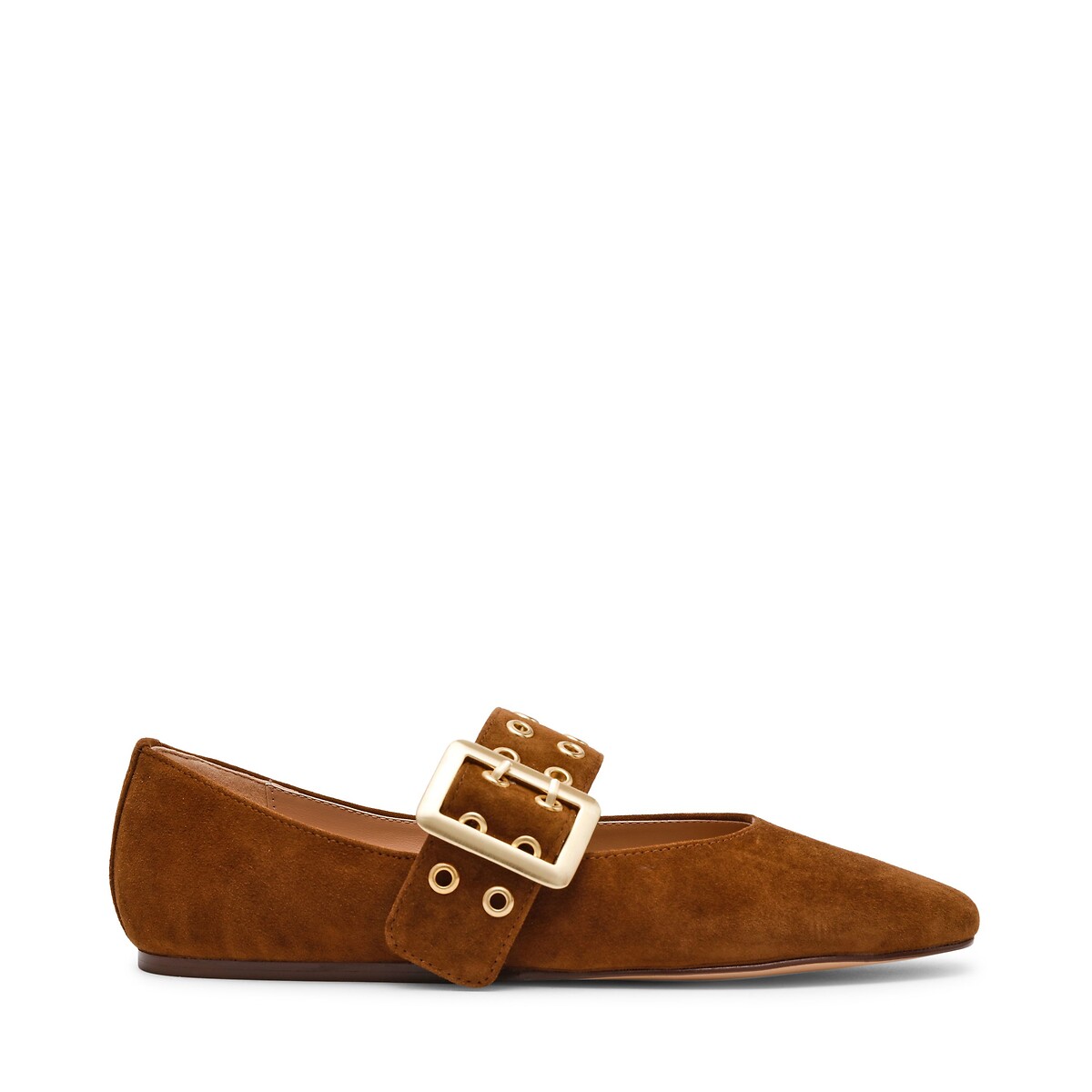 Ballerine babies in pelle scamosciata Atlantica nocciola, STEVE MADDEN