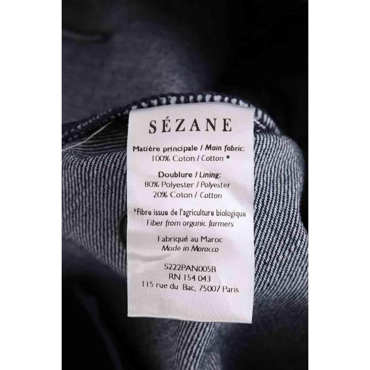 Jean droit - Très Bon État bleu, SEZANE