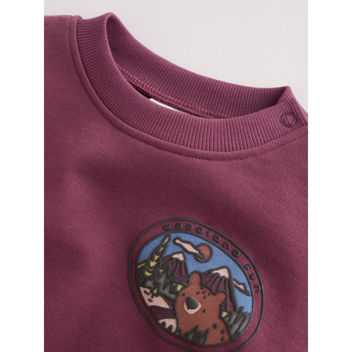 Ensemble sweat et pantalon de jogging bébé ours rouge de bourgogne, NEXT