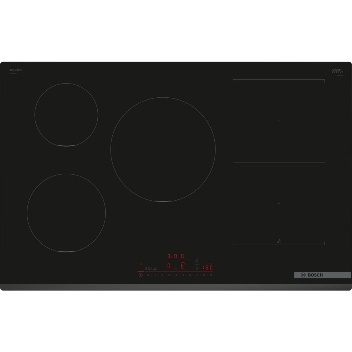 Plaque induction PVW831HC1E noir, BOSCH