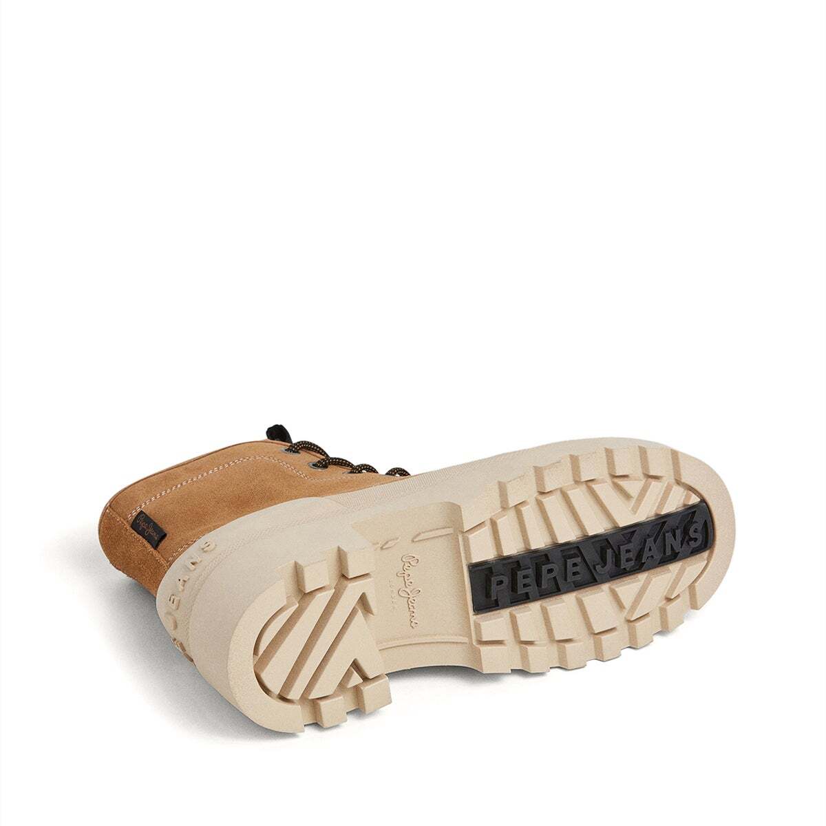 Bottines En Daim Avec Fermeture À Lacets brun brun, PEPE JEANS
