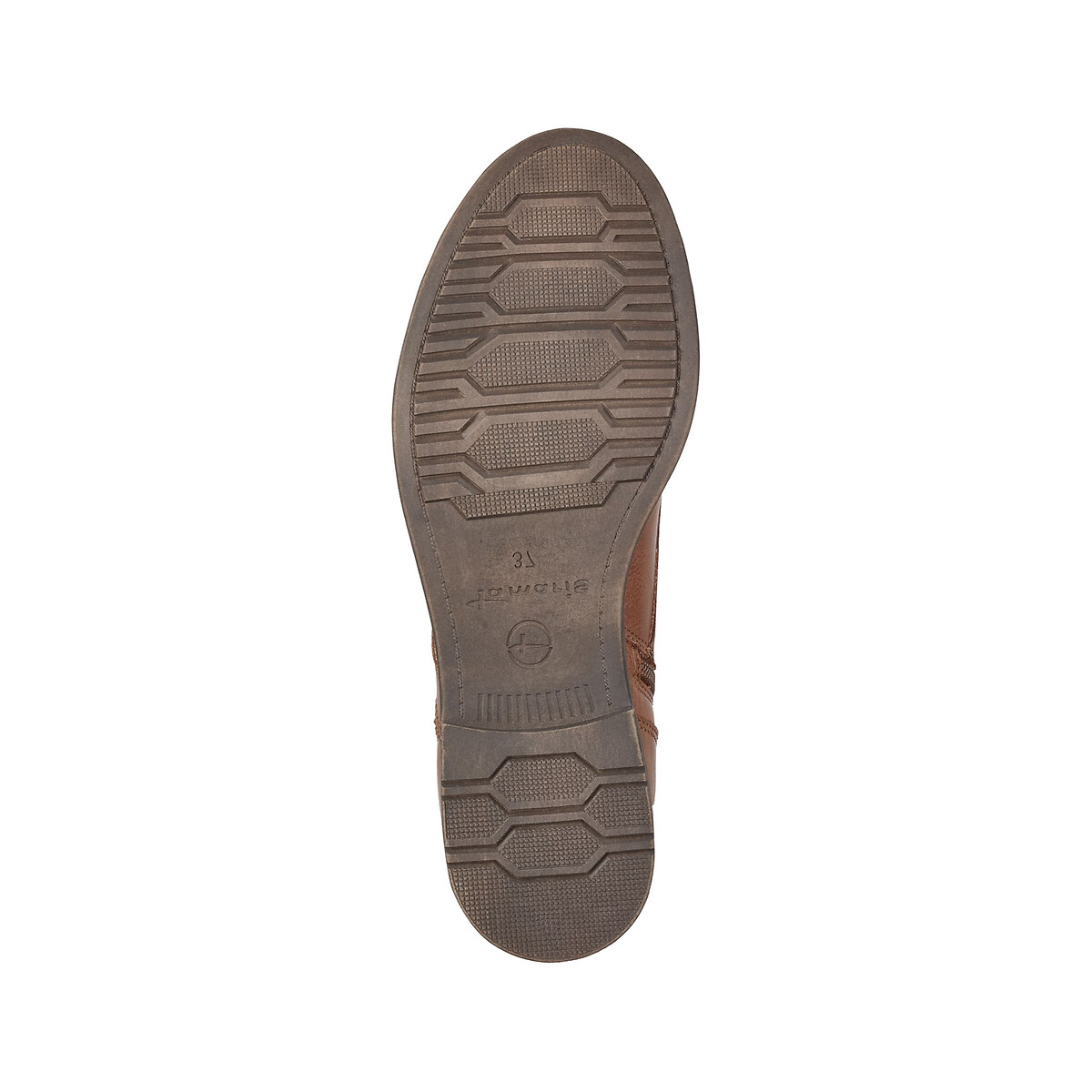 Lace-Up Ankle Boots cognac, TAMARIS