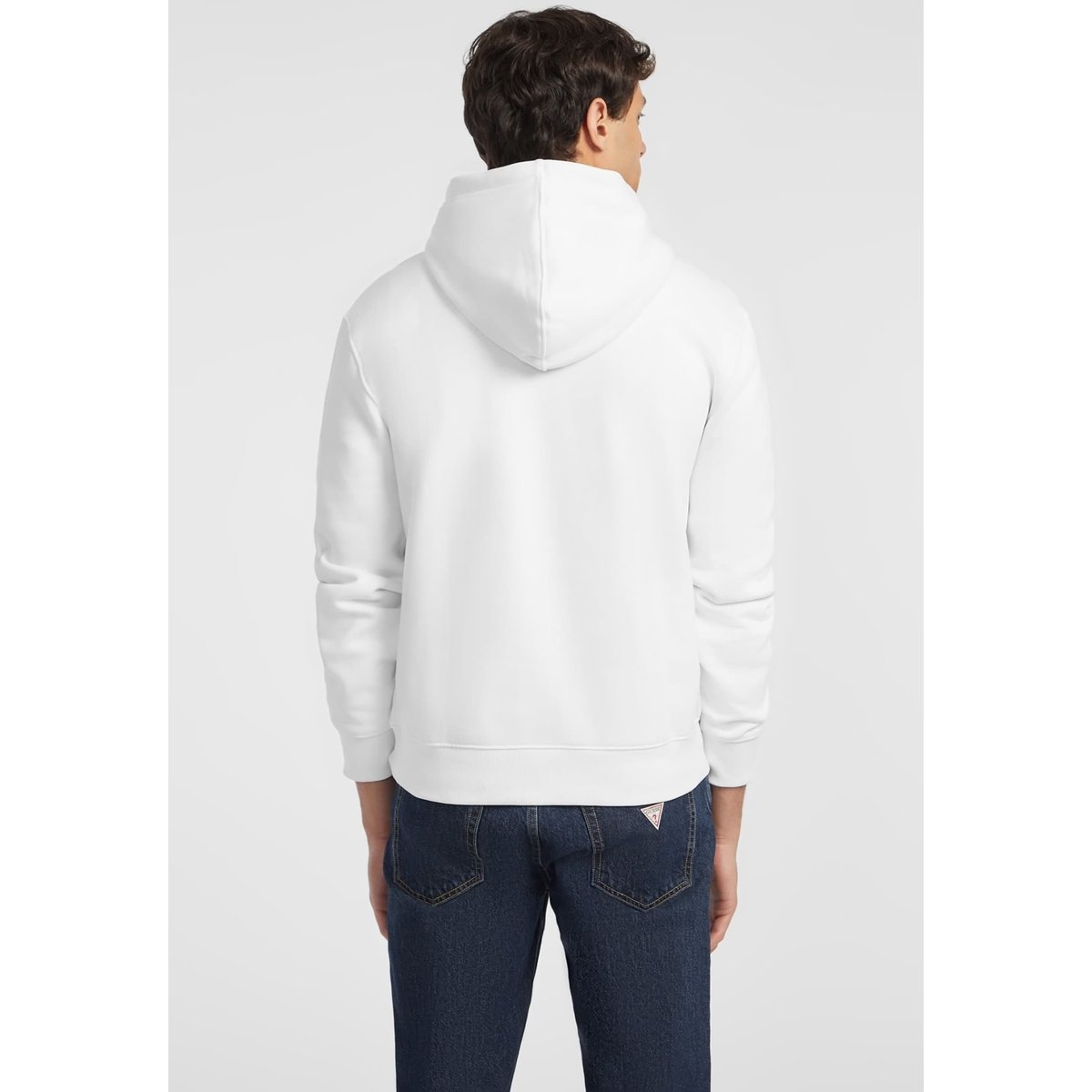Sweat-Shirt Iconic blanc, GUESS JEANS