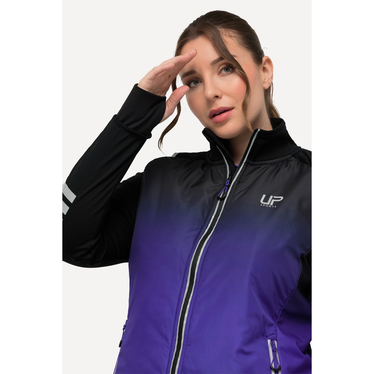 Veste technique 2-en-1 violet, ULLA POPKEN