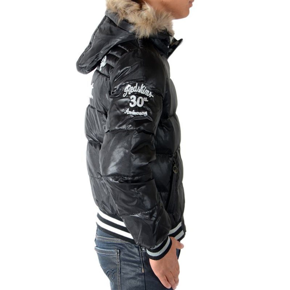 Doudoune Wallas noir, REDSKINS