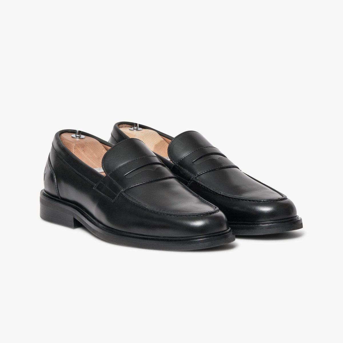 Derby en cuir JULES noir, BOCAGE