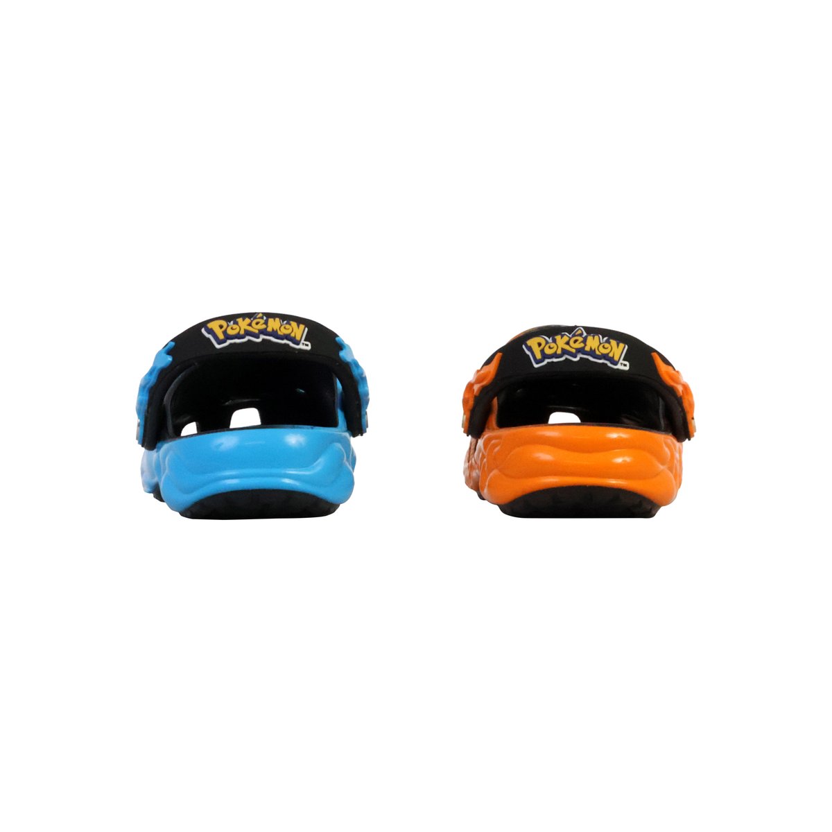 Sabot Plate à Enfiler Pokemon Print Cls Clg noir/orange, CROCS