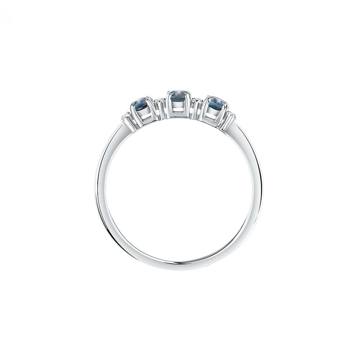 Bagues en Diamant/or 375/1000/topaze et Topaze argent, CLEOR