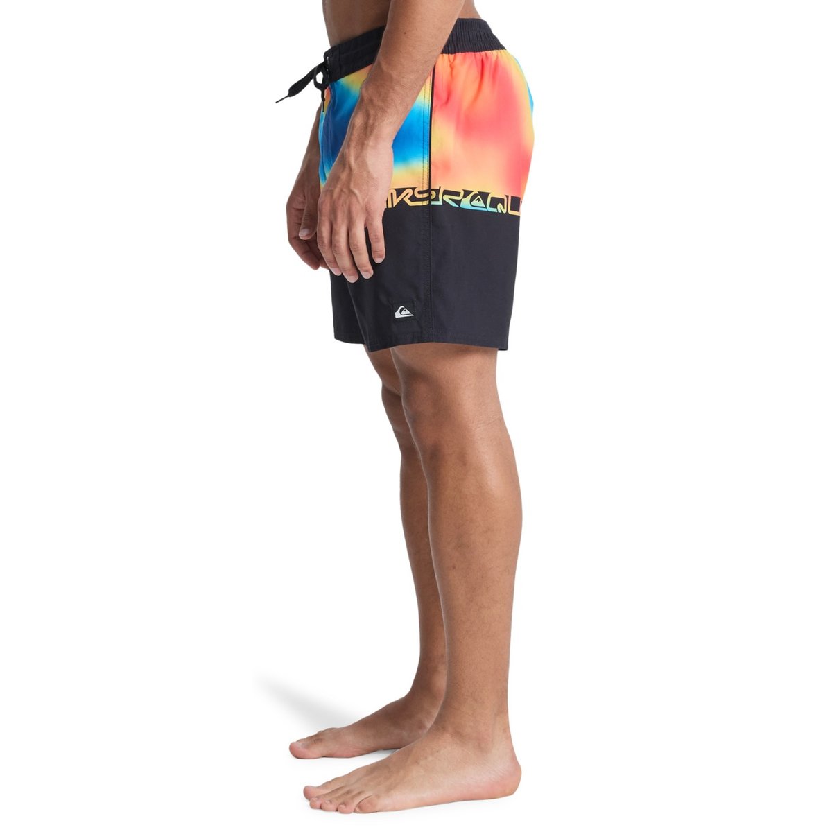 Short de bain EVERYDAY 16" noir black wordblock, QUIKSILVER