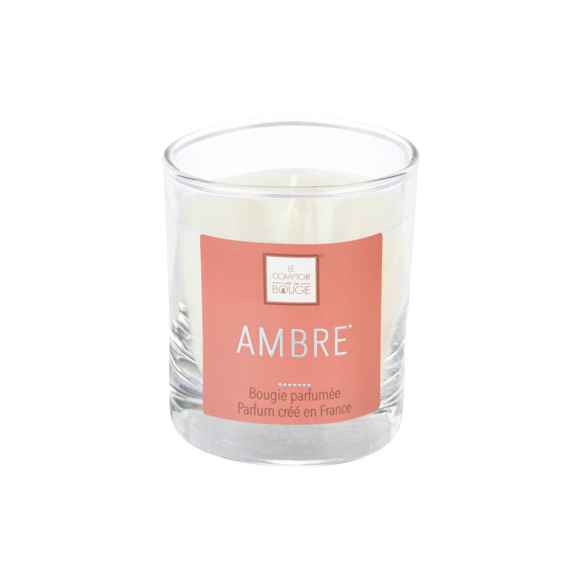 Bougie parfumée ELEA transparent, ATMOSPHERA