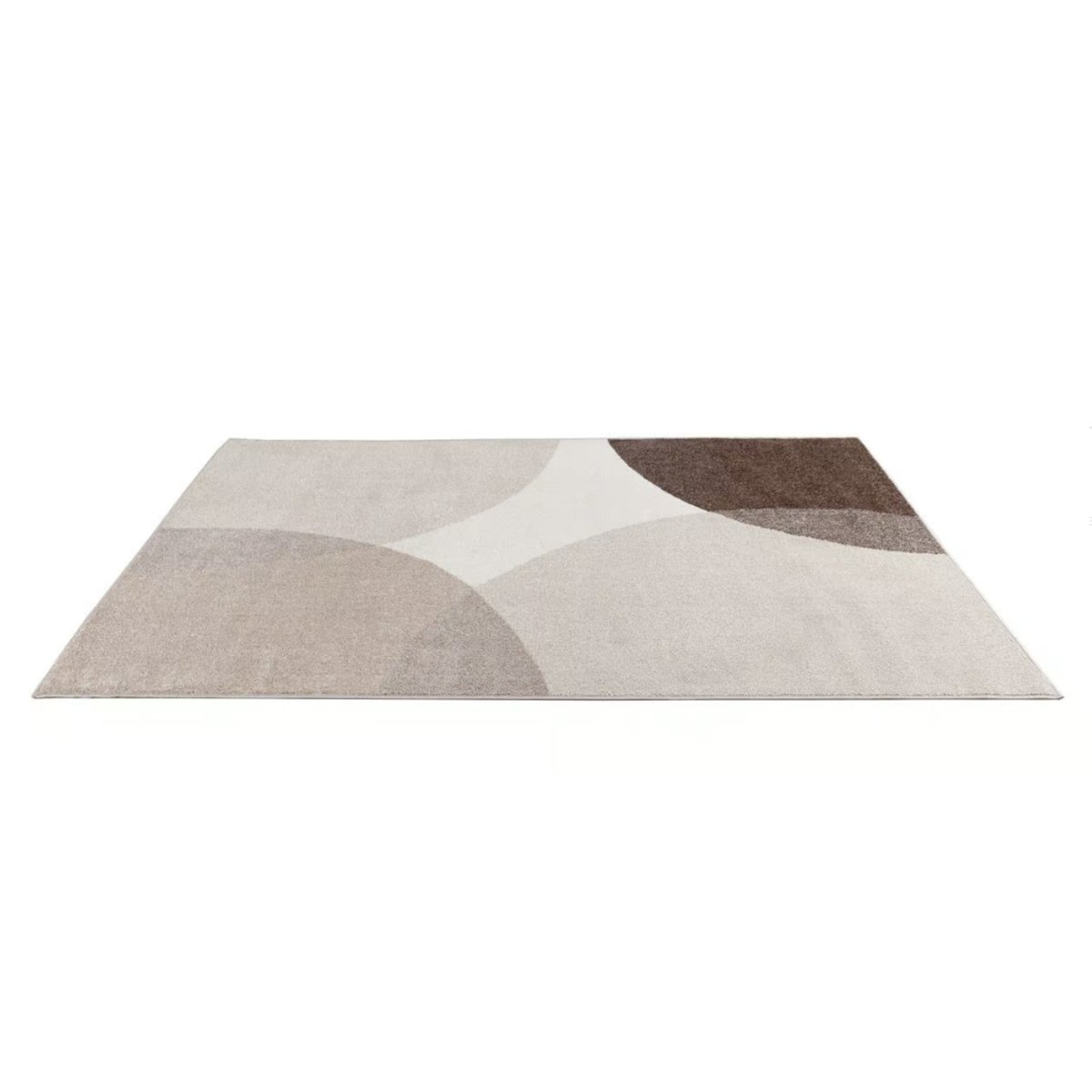 Tapis moderne tissé plat DORY marron, NOVATREND
