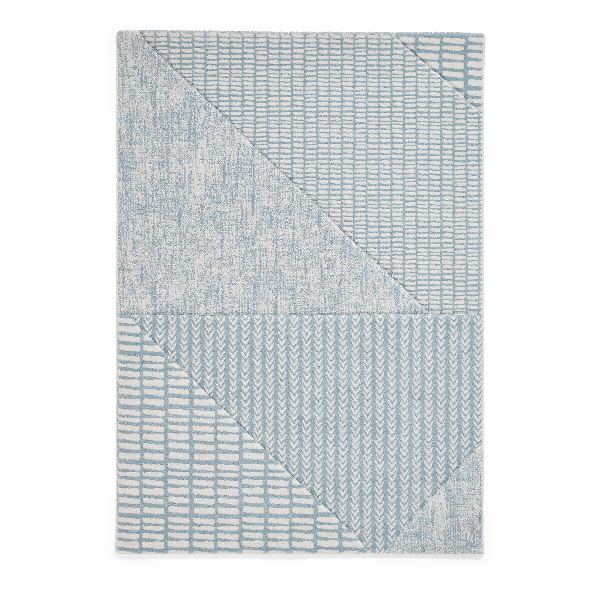 Catherine Lansfield Larsson Modern Abstract Rug light blue, CATHERINE LANSFIELD
