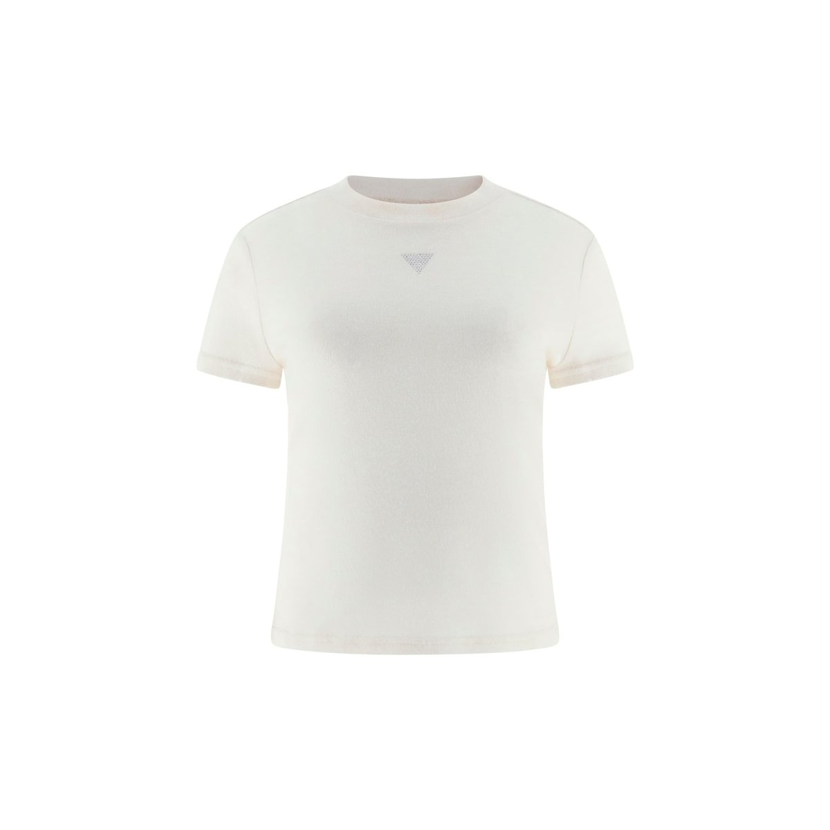 Top Col Montant. blanc, GUESS
