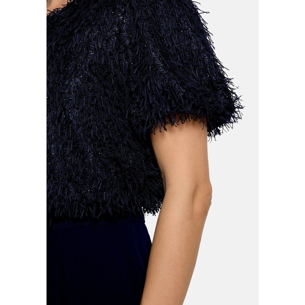 Blouson à fils de fil textile night sky, VERA MONT