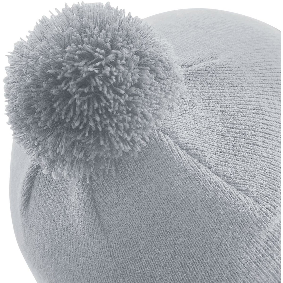 Bonnet avec pompon gris clair, BEECHFIELD