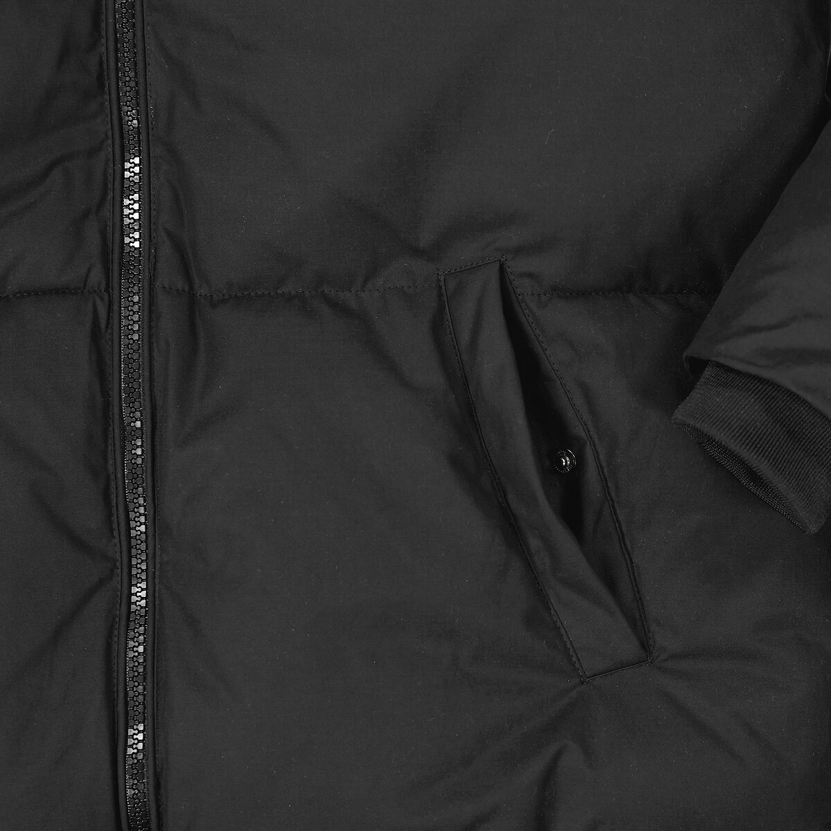 Long Padded Jacket black, LA REDOUTE COLLECTIONS