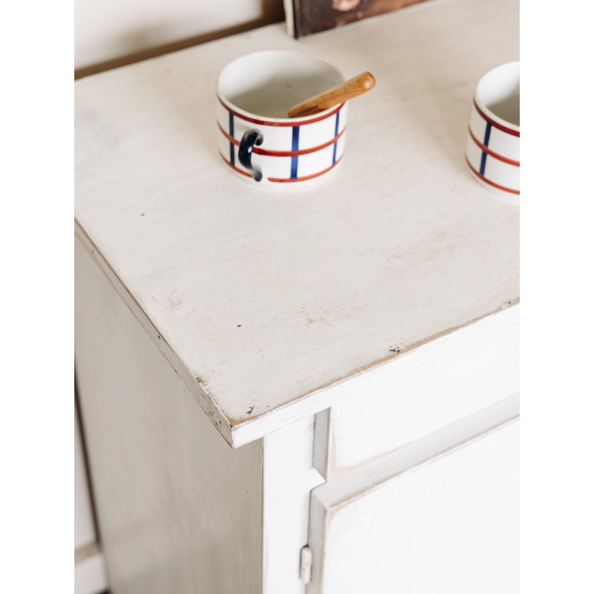 Buffet en bois Gilbert N°67 - Bon état blanc, DEBONGOUT