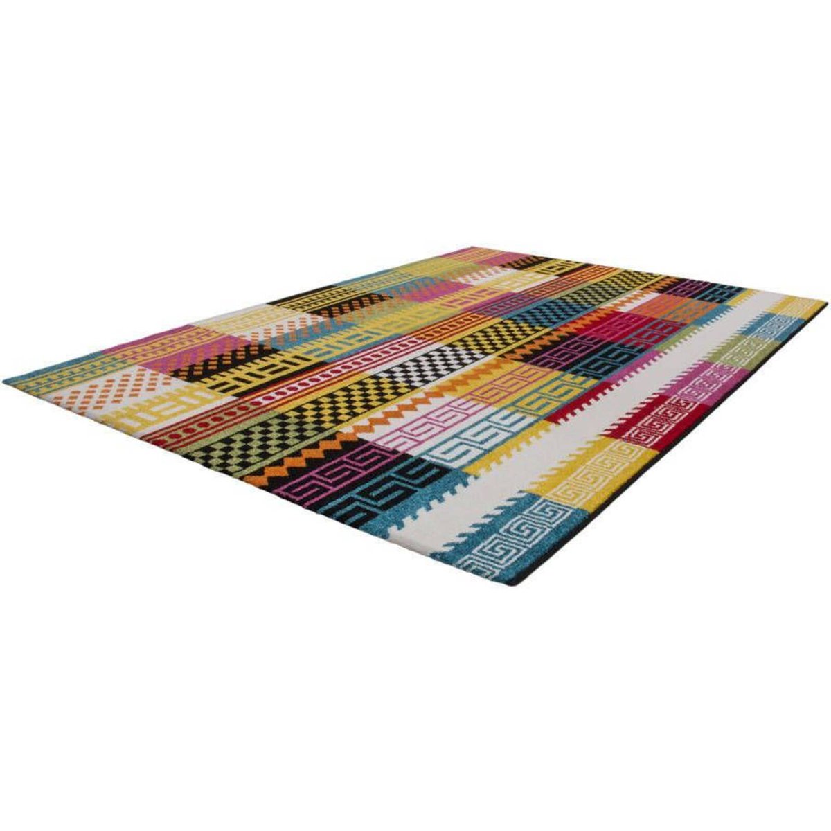Tapis rectangulaire tissé, GUAYAMA multicolore, ARTE ESPINA
