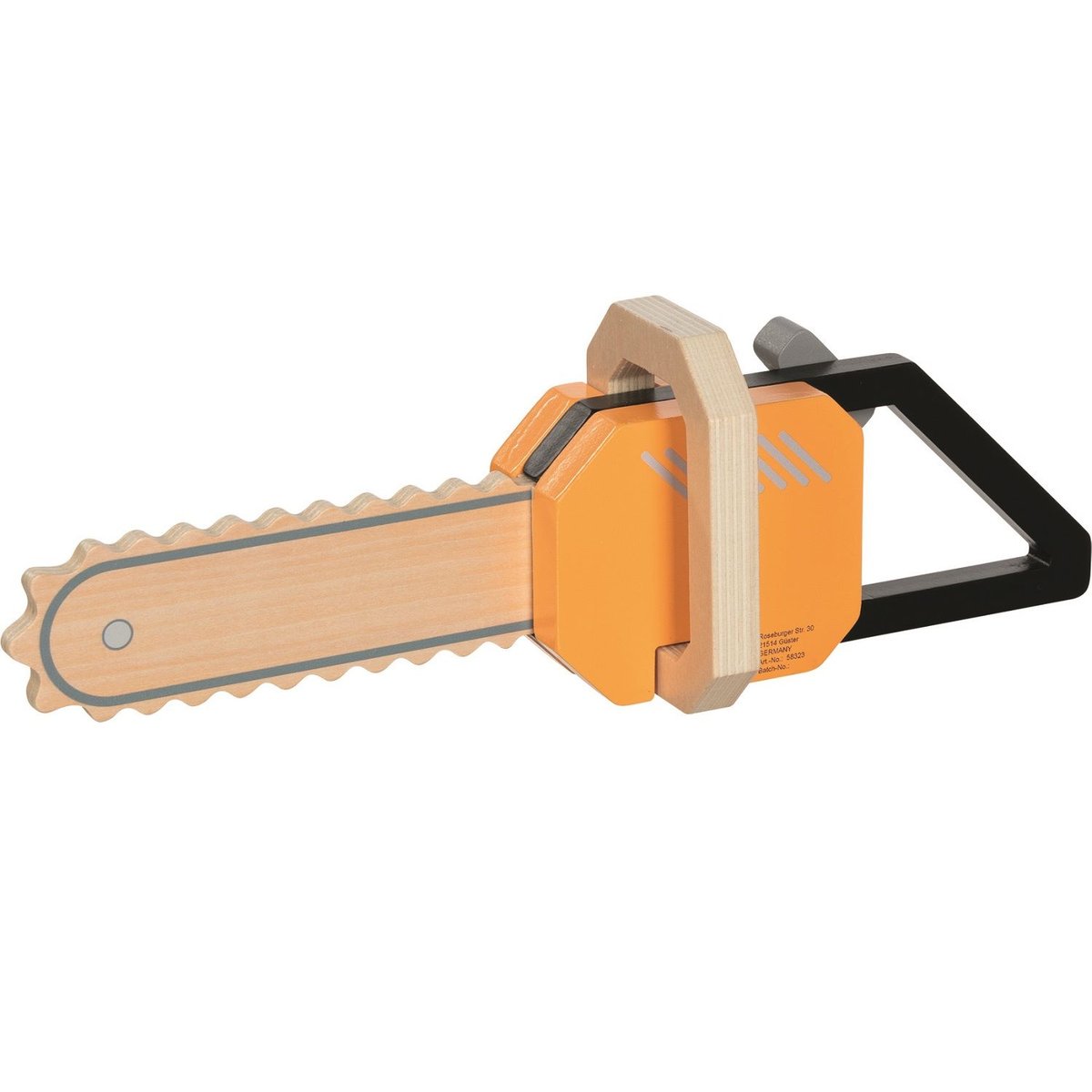 Tronçonneuse en bois sonore orange, GOKI