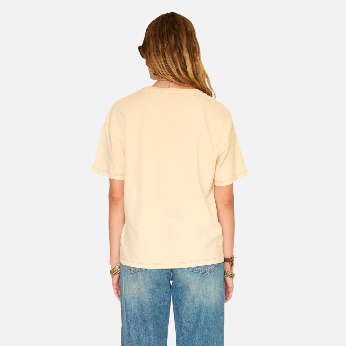 Tee shirt TWITCH 26s naturel, MKT STUDIO