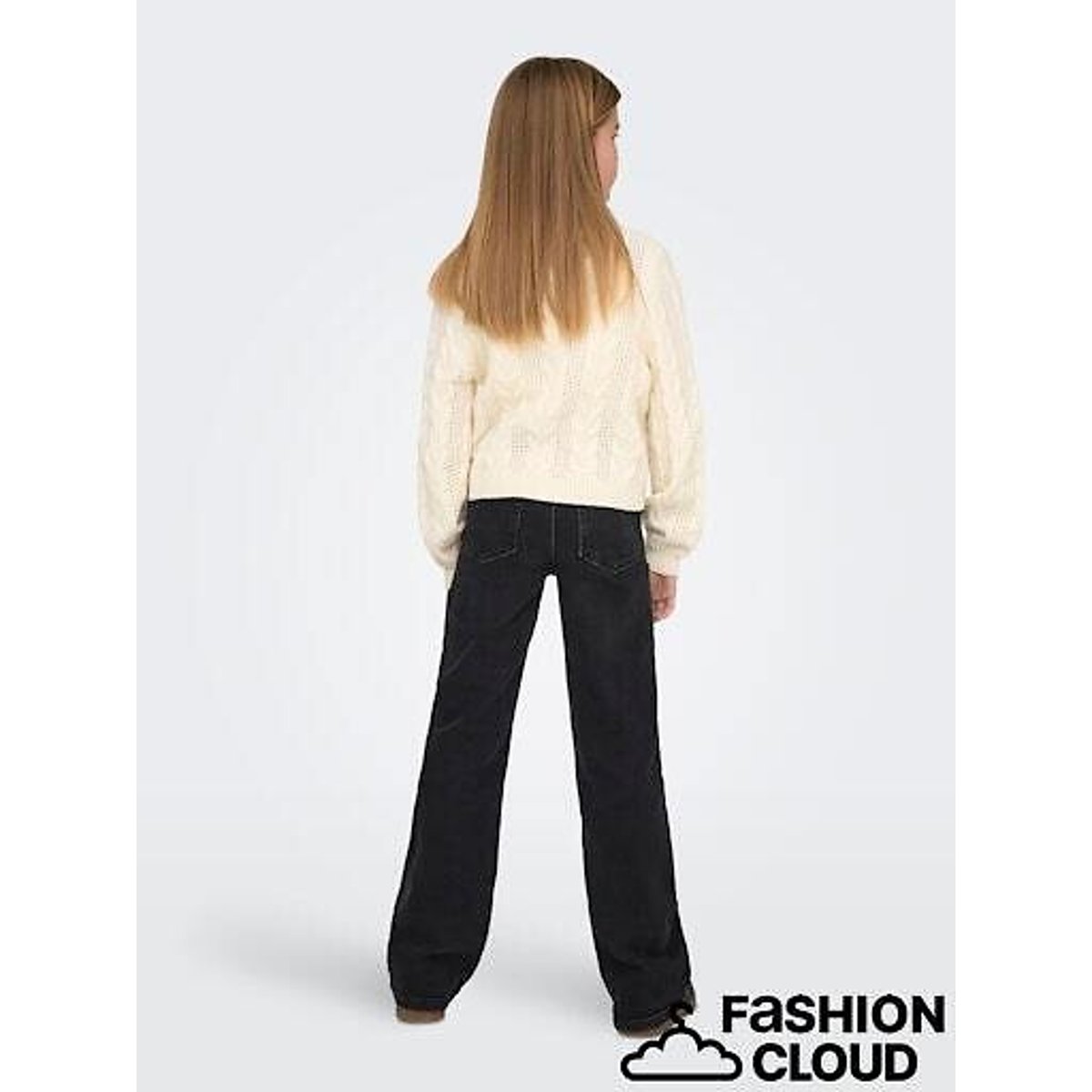 Kogjuicy Straight Jeans faded black, KIDS ONLY