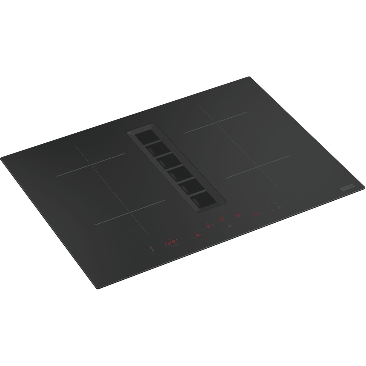 Plaque induction aspirante 484366, recyclage couleur unique, FRANKE