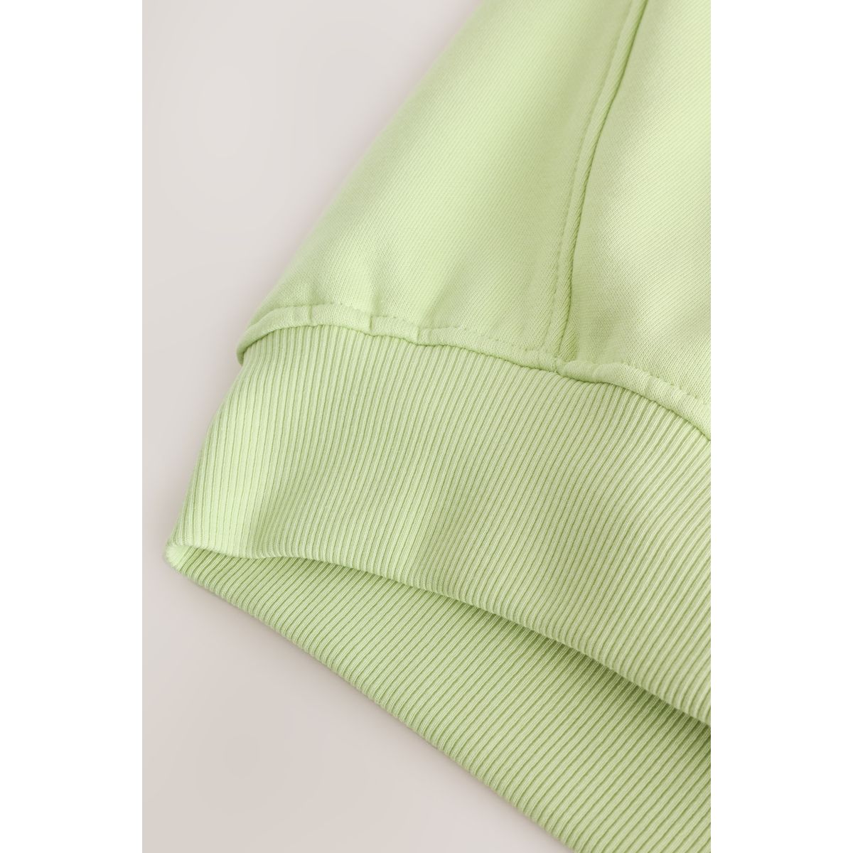 Sweat décontracté en tissu bouclé imprimé vert citron madrid espagne, NEXT