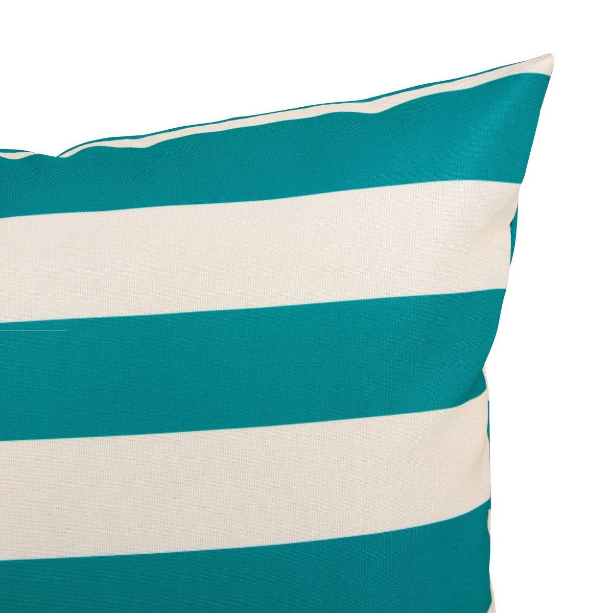 Coussin d'extérieur déhoussable déperlant POOLSIDE vert, ATMOSPHERA