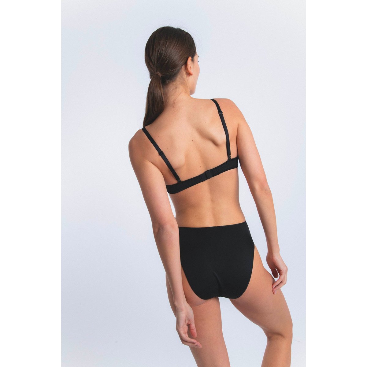 Soutien-gorge corbeille multi-positions en microfibre NUAGE PUR noir, MAISON LEJABY