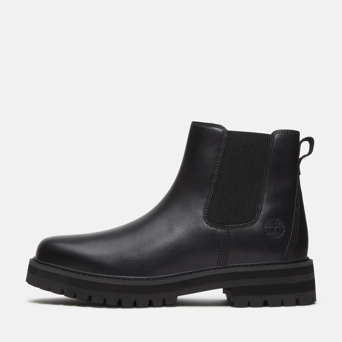 Britton Drive Mid Chelsea Leather Ankle Boots black, TIMBERLAND