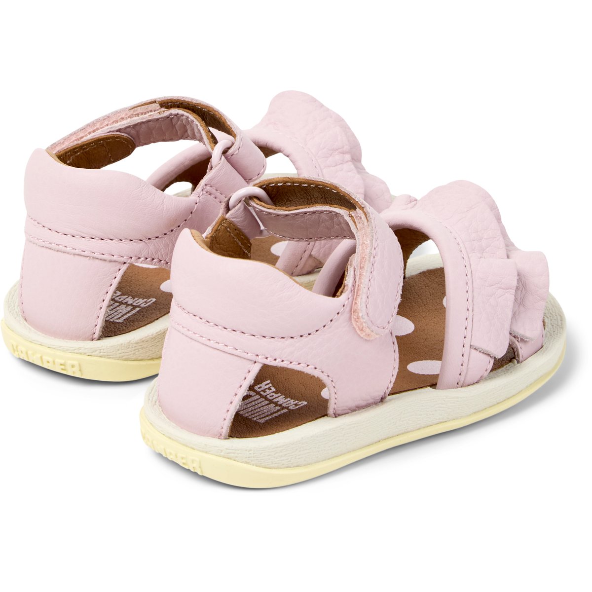Sandales Cuir BICHO FW TWINS rose pastel, CAMPER
