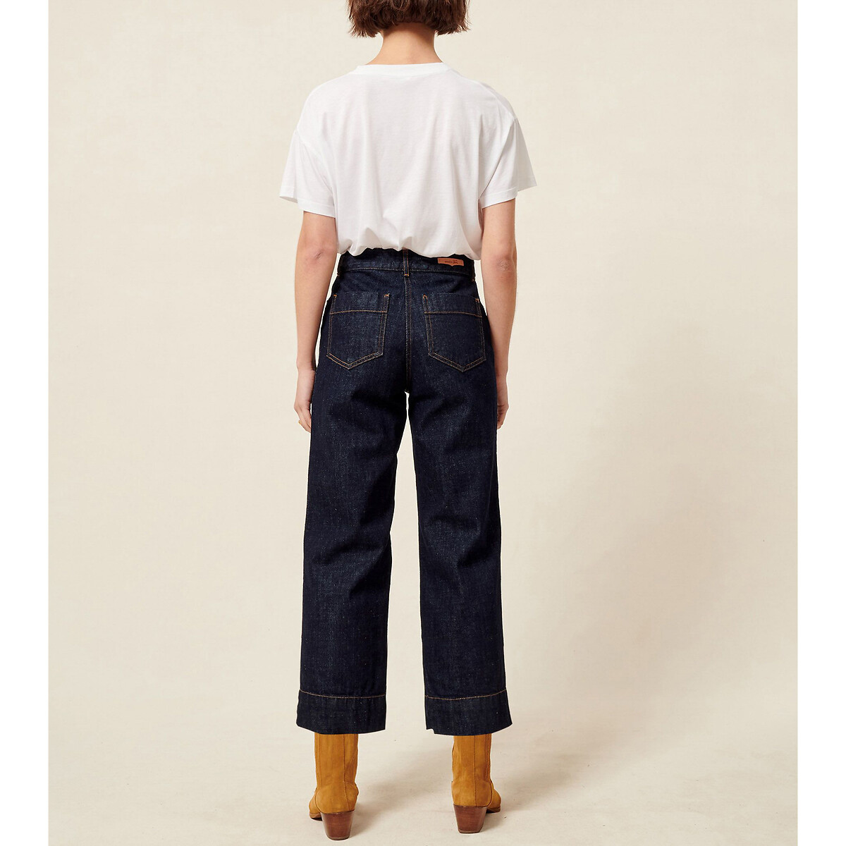 Seakey O Wide Leg, Loose Fit Jeans untreated, SESSUN