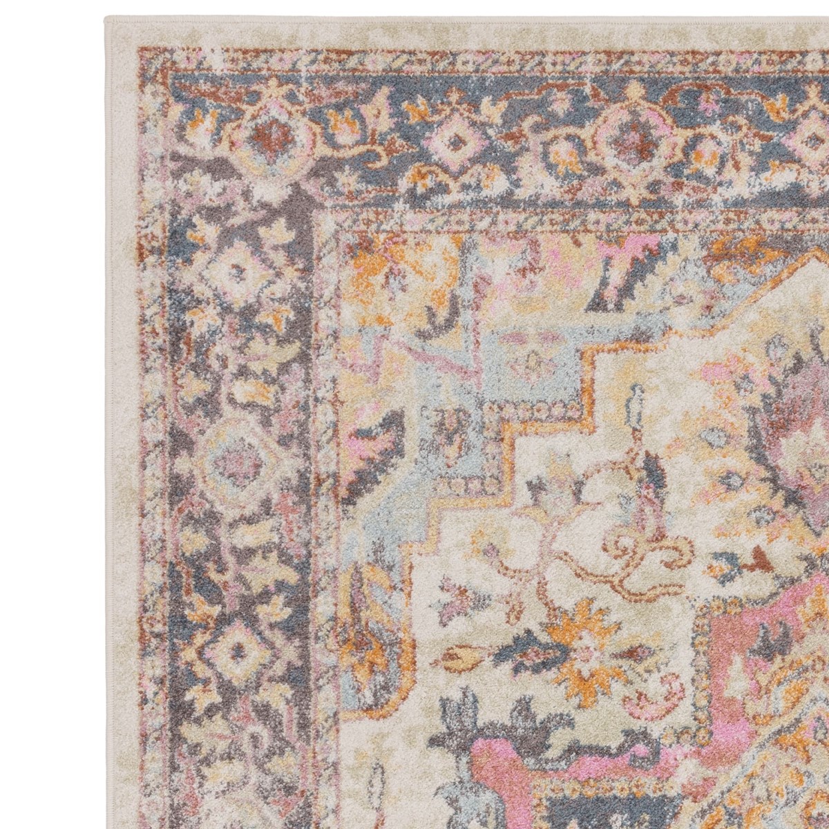 Tapis salon et chambre style oriental RAKI multicolore, NOVATREND