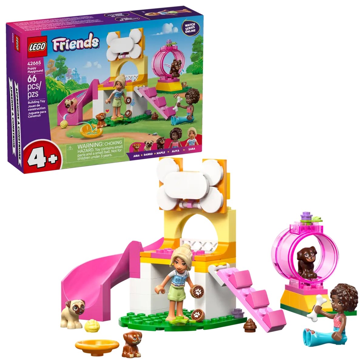LEGO Friends - L'aire de jeux des chiots - 42665 multicolore, LEGO