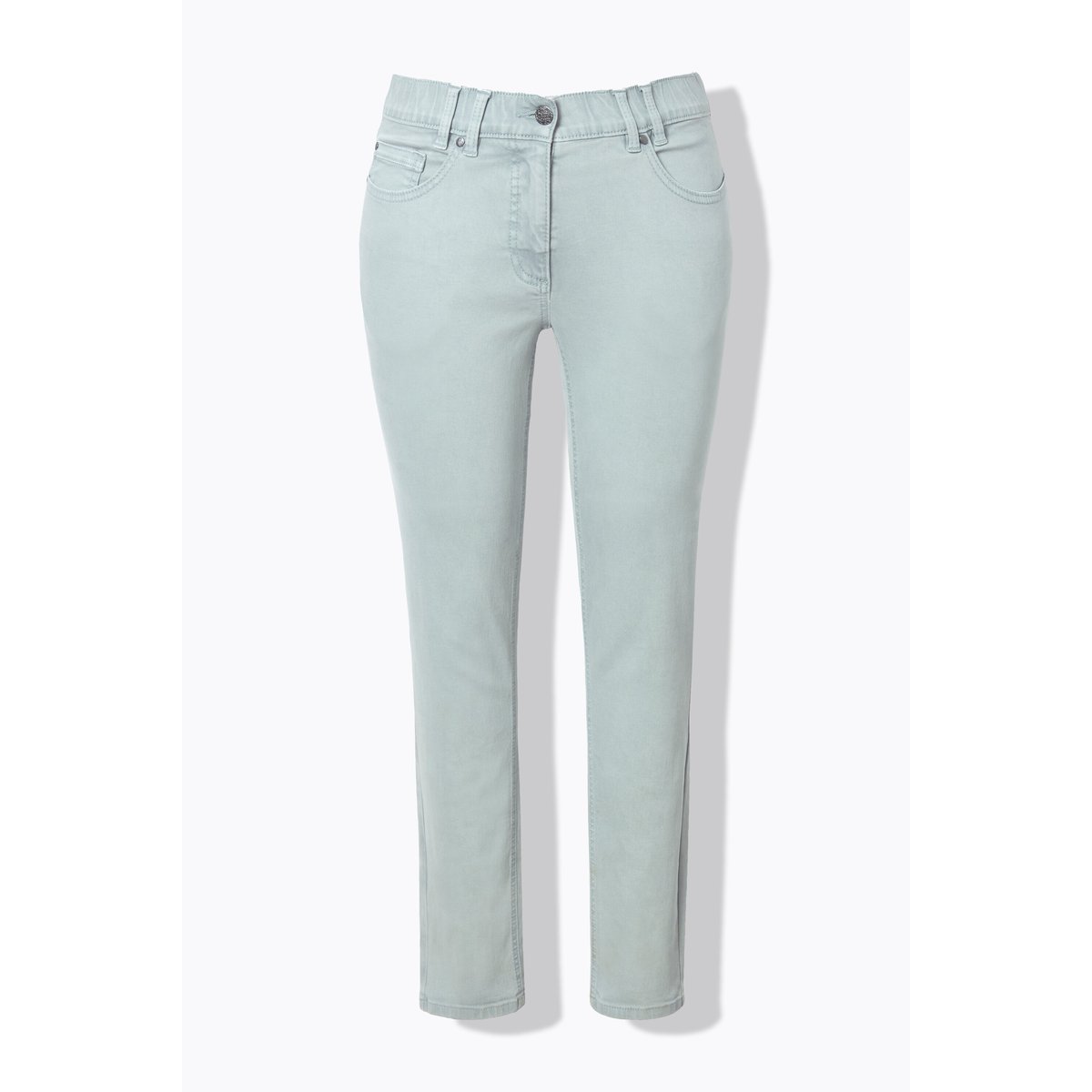 Jean Sarah 5 poches vert mousse clair, ULLA POPKEN